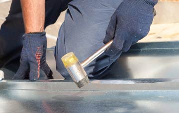 Cople metal flat roofing repairs